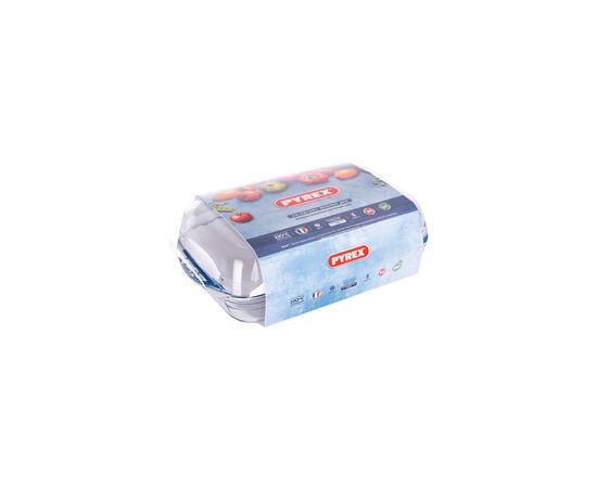 Форма для выпечки Pyrex Glass 5.2 л (2.6 л+2.6 л) (555A000), изображение 6 Форма для выпечки Pyrex Glass 5.2 л (2.6 л+2.6 л) (555A000), изображение 6