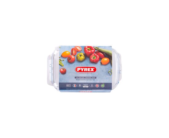 Форма для выпечки Pyrex Glass 5.2 л (2.6 л+2.6 л) (555A000), изображение 7 Форма для выпечки Pyrex Glass 5.2 л (2.6 л+2.6 л) (555A000), изображение 7