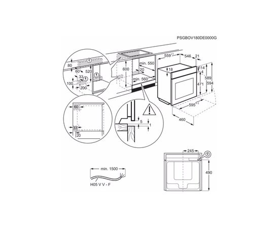 Духовой шкаф AEG BSK792280M, изображение 8 Духовой шкаф AEG BSK792280M, изображение 8
