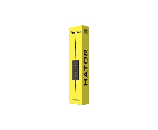 Звуковая плата Hator Crystal 2 Black (HTA-110), изображение 2 Звуковая плата Hator Crystal 2 Black (HTA-110), изображение 2