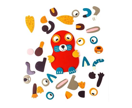 Развивающая игрушка Djeco Магнитная игра Животные (DJ03085), изображение 2 Развивающая игрушка Djeco Магнитная игра Животные (DJ03085), изображение 2