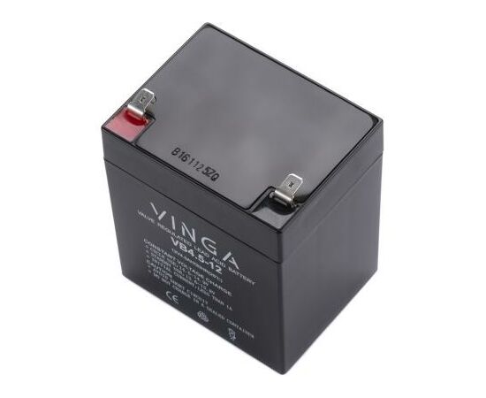 Батарея к ИБП Vinga 12В 4.5 Ач (VB4.5-12), изображение 2 Батарея к ИБП Vinga 12В 4.5 Ач (VB4.5-12), изображение 2