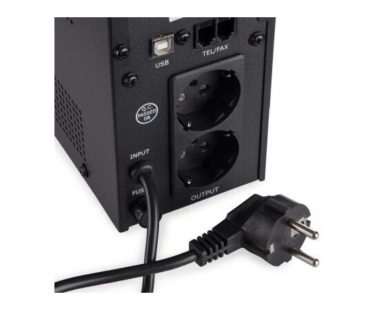 Источник бесперебойного питания Vinga LED 600VA metal case with USB (VPE-600MU), изображение 10 Источник бесперебойного питания Vinga LED 600VA metal case with USB (VPE-600MU), изображение 10