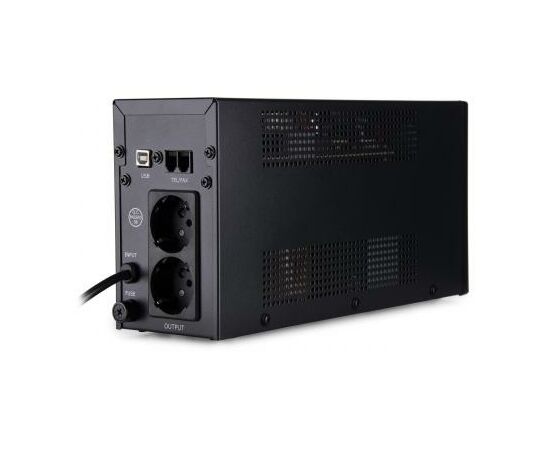 Источник бесперебойного питания Vinga LED 600VA metal case with USB (VPE-600MU), изображение 4 Источник бесперебойного питания Vinga LED 600VA metal case with USB (VPE-600MU), изображение 4