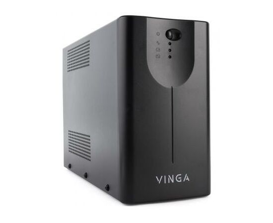 Источник бесперебойного питания Vinga LED 600VA metal case with USB (VPE-600MU), изображение 6 Источник бесперебойного питания Vinga LED 600VA metal case with USB (VPE-600MU), изображение 6