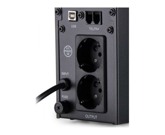 Источник бесперебойного питания Vinga LED 600VA metal case with USB (VPE-600MU), изображение 8 Источник бесперебойного питания Vinga LED 600VA metal case with USB (VPE-600MU), изображение 8