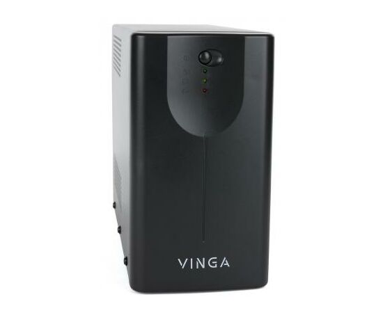 Источник бесперебойного питания Vinga LED 600VA metal case with USB (VPE-600MU), изображение 9 Источник бесперебойного питания Vinga LED 600VA metal case with USB (VPE-600MU), изображение 9