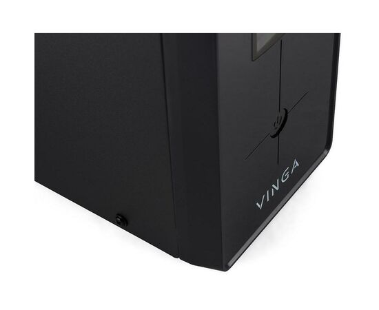 Источник бесперебойного питания Vinga LCD 1200VA metal case with USB (VPC-1200MU), изображение 5 Источник бесперебойного питания Vinga LCD 1200VA metal case with USB (VPC-1200MU), изображение 5