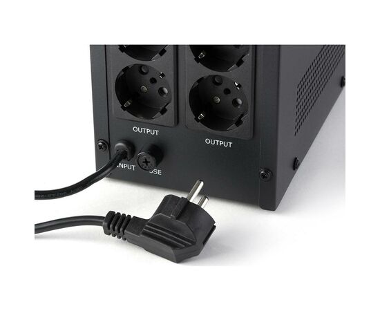 Источник бесперебойного питания Vinga LCD 1200VA metal case with USB (VPC-1200MU), изображение 6 Источник бесперебойного питания Vinga LCD 1200VA metal case with USB (VPC-1200MU), изображение 6