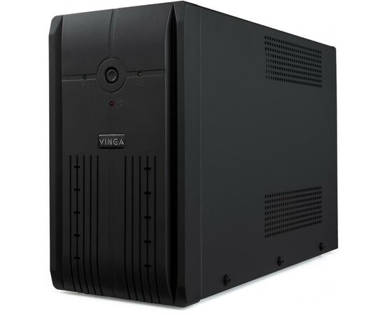 Источник бесперебойного питания Vinga LED 850VA metal case with USB (VPE-850PRMU)