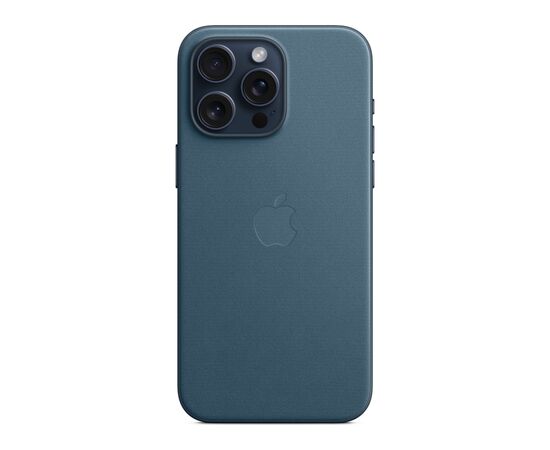 Чехол для мобильного телефона Apple iPhone 15 Pro Max FineWoven Case with MagSafe Pacific Blue (MT4Y3ZM/A), изображение 2 Чехол для мобильного телефона Apple iPhone 15 Pro Max FineWoven Case with MagSafe Pacific Blue (MT4Y3ZM/A), изображение 2