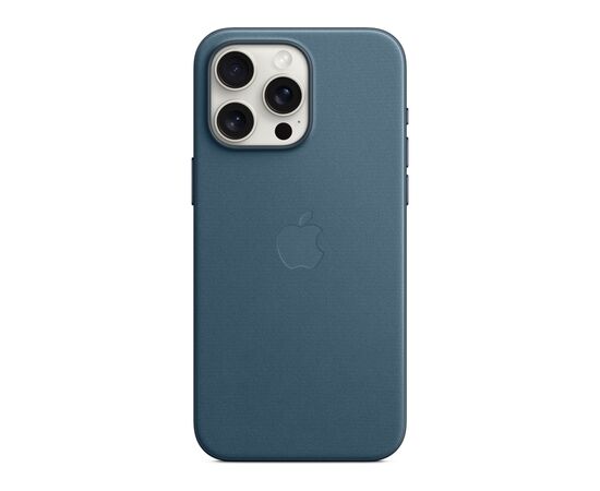 Чехол для мобильного телефона Apple iPhone 15 Pro Max FineWoven Case with MagSafe Pacific Blue (MT4Y3ZM/A), изображение 3 Чехол для мобильного телефона Apple iPhone 15 Pro Max FineWoven Case with MagSafe Pacific Blue (MT4Y3ZM/A), изображение 3