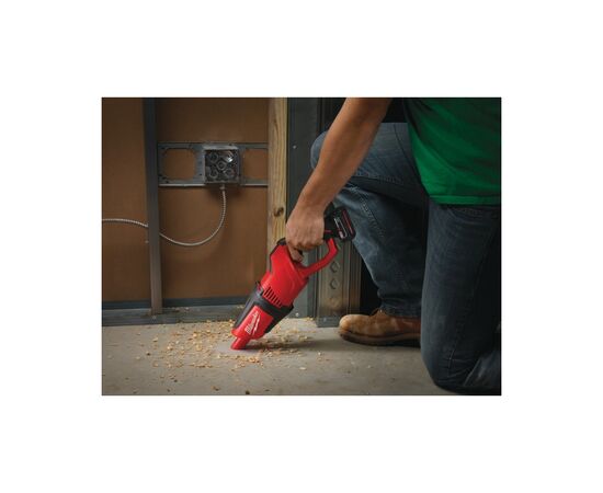 Пылесос строительный Milwaukee M12 HV-0 (без АКБ и ЗУ) (4933448390), изображение 7 Пылесос строительный Milwaukee M12 HV-0 (без АКБ и ЗУ) (4933448390), изображение 7