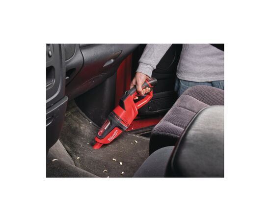 Пылесос строительный Milwaukee M12 HV-0 (без АКБ и ЗУ) (4933448390), изображение 8 Пылесос строительный Milwaukee M12 HV-0 (без АКБ и ЗУ) (4933448390), изображение 8