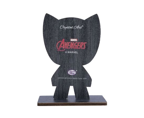 Набор для творчества Crystal Art Черная пантера (CAFGR-MCU004), изображение 4 Набор для творчества Crystal Art Черная пантера (CAFGR-MCU004), изображение 4