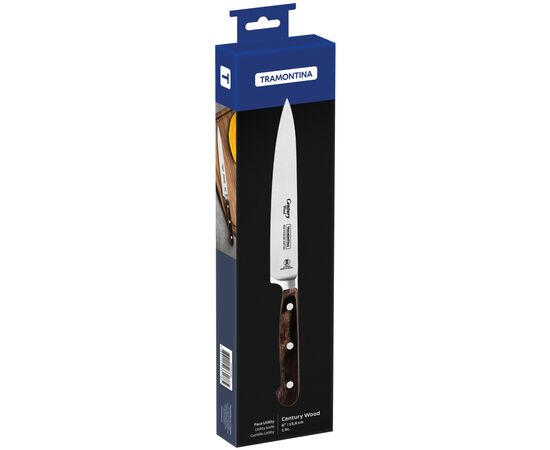 Кухонный нож Tramontina Century Wood універсальний 152 мм (21540/196), изображение 2 Кухонный нож Tramontina Century Wood універсальний 152 мм (21540/196), изображение 2