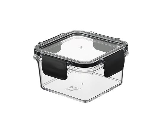Пищевой контейнер Bager Aqua Crystal квадратний 0.45 л (BG-666)