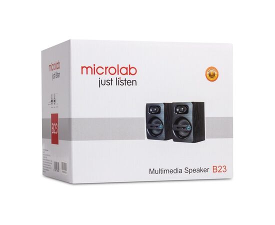 Акустическая система Microlab B-23 USB Wooden (B-23), изображение 2 Акустическая система Microlab B-23 USB Wooden (B-23), изображение 2