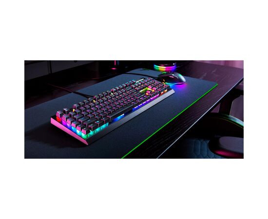 Клавиатура Razer BlackWidow V4 X Green Switch USB RU Black (RZ03-04700800-R3R1), изображение 7 Клавиатура Razer BlackWidow V4 X Green Switch USB RU Black (RZ03-04700800-R3R1), изображение 7