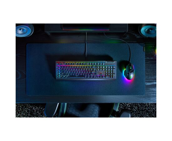 Клавиатура Razer BlackWidow V4 X Green Switch USB RU Black (RZ03-04700800-R3R1), изображение 8 Клавиатура Razer BlackWidow V4 X Green Switch USB RU Black (RZ03-04700800-R3R1), изображение 8
