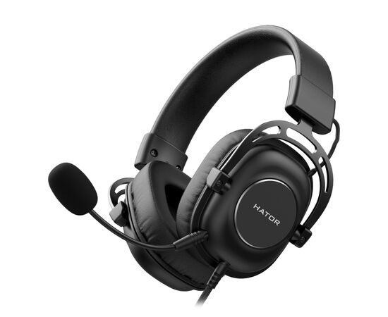 Наушники Hator Hypergang 7.1X USB Black (HTA-844), изображение 4 Наушники Hator Hypergang 7.1X USB Black (HTA-844), изображение 4