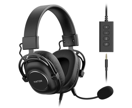Наушники Hator Hypergang 7.1X USB Black (HTA-844)
