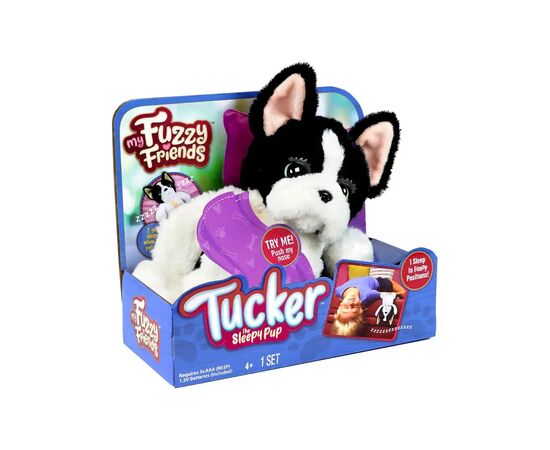 Интерактивная игрушка My Fuzzy Friends Tucker the Sleepy Puppy Такер Сонный Щенок (18537), изображение 3 Интерактивная игрушка My Fuzzy Friends Tucker the Sleepy Puppy Такер Сонный Щенок (18537), изображение 3
