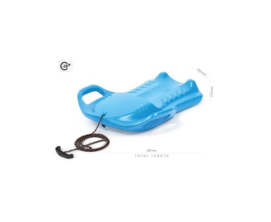 Санки Prosperplast слайдер Sporty, синий (5905197379708), изображение 3 Санки Prosperplast слайдер Sporty, синий (5905197379708), изображение 3