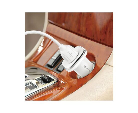 Зарядное устройство BOROFONE BZ12A single port USB-A White (BZ12ACW), изображение 7 Зарядное устройство BOROFONE BZ12A single port USB-A White (BZ12ACW), изображение 7