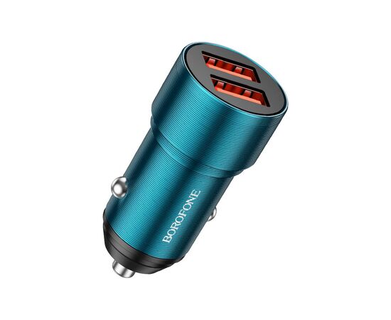 Зарядное устройство BOROFONE BZ19 2 USB Sapphire Blue (BZ19SU)