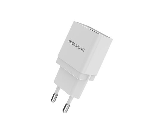 Зарядное устройство BOROFONE BA19A Nimble single port White (BA19AW)