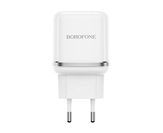 Зарядное устройство BOROFONE BA36A High speed single port QC3.0 charger set White (BA36AW)