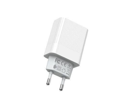 Зарядное устройство BOROFONE BA40A Speedway White (BA40AW), изображение 4 Зарядное устройство BOROFONE BA40A Speedway White (BA40AW), изображение 4