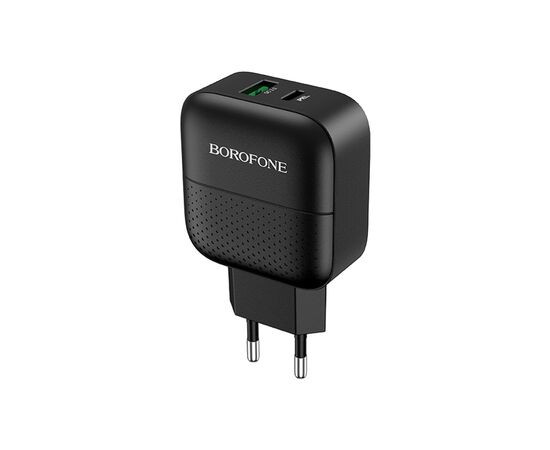 Зарядное устройство BOROFONE BA46A Premium Black (BA46AB)