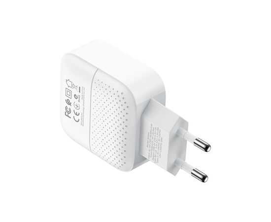 Зарядное устройство BOROFONE BA46A Premium White (BA46AW), изображение 3 Зарядное устройство BOROFONE BA46A Premium White (BA46AW), изображение 3