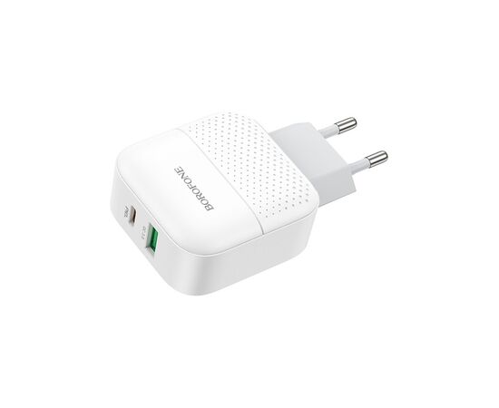 Зарядное устройство BOROFONE BA46A Premium White (BA46AW), изображение 4 Зарядное устройство BOROFONE BA46A Premium White (BA46AW), изображение 4