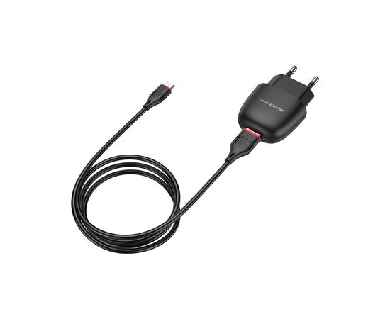 Зарядное устройство BOROFONE BA49A Black (BA49AMB)