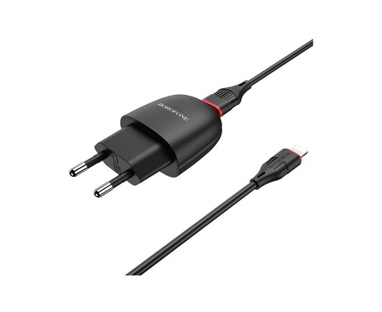 Зарядное устройство BOROFONE BA49A Black (BA49ALB), изображение 3 Зарядное устройство BOROFONE BA49A Black (BA49ALB), изображение 3
