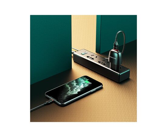 Зарядное устройство BOROFONE BA49A Black (BA49ALB), изображение 6 Зарядное устройство BOROFONE BA49A Black (BA49ALB), изображение 6