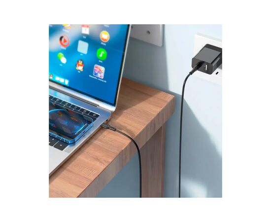 Дата кабель USB-C to USB-C 1.0m BX51 Triumph 60W Black BOROFONE (BX51CCB), изображение 6 Дата кабель USB-C to USB-C 1.0m BX51 Triumph 60W Black BOROFONE (BX51CCB), изображение 6