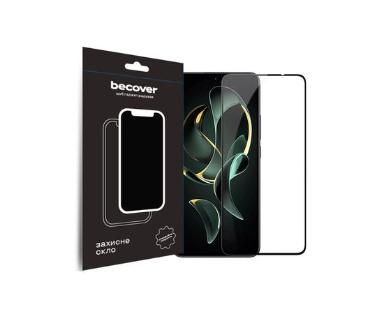 Стекло защитное BeCover Xiaomi 13T/13T Pro Black (710171)