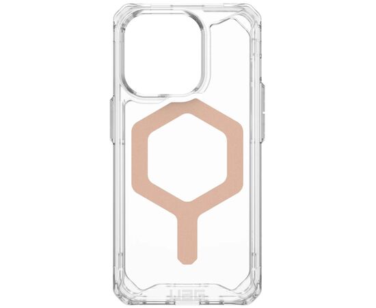 Чехол для мобильного телефона UAG Apple Iphone 15 Pro Plyo Magsafe, Ice/Rose Gold (114286114348), изображение 4 Чехол для мобильного телефона UAG Apple Iphone 15 Pro Plyo Magsafe, Ice/Rose Gold (114286114348), изображение 4