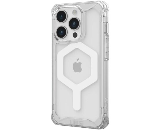 Чохол до мобільного телефона UAG Apple Iphone 15 Pro Plyo Magsafe, Ice/White (114286114341), зображення 3 Чохол до мобільного телефона UAG Apple Iphone 15 Pro Plyo Magsafe, Ice/White (114286114341), зображення 3