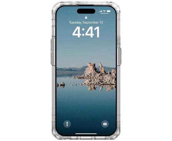 Чохол до мобільного телефона UAG Apple Iphone 15 Pro Plyo Magsafe, Ice/White (114286114341), зображення 6 Чохол до мобільного телефона UAG Apple Iphone 15 Pro Plyo Magsafe, Ice/White (114286114341), зображення 6