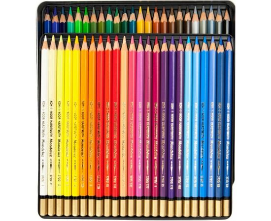 Олівці кольорові Koh-i-Noor Mondeluz акварельні 48 кольорів (372604), зображення 2