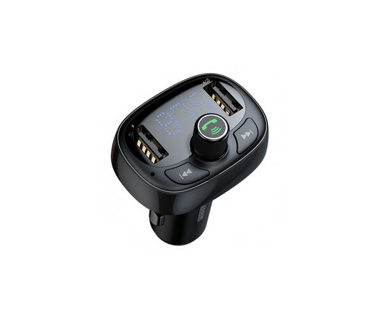 FM модулятор Baseus T typed Bluetooth MP3 Tarnish (CCALL-TM01), изображение 2 FM модулятор Baseus T typed Bluetooth MP3 Tarnish (CCALL-TM01), изображение 2