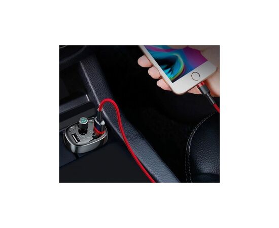 FM модулятор Baseus T typed Bluetooth MP3 Tarnish (CCALL-TM01), изображение 9 FM модулятор Baseus T typed Bluetooth MP3 Tarnish (CCALL-TM01), изображение 9