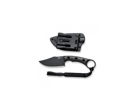Нож Civivi Ніж Civivi Midwatch Black Blade Dark Micarta (C20059B-1), изображение 5 Нож Civivi Ніж Civivi Midwatch Black Blade Dark Micarta (C20059B-1), изображение 5