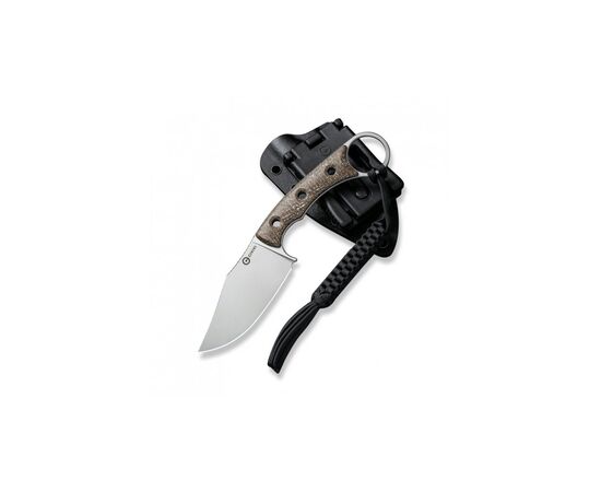 Нож Civivi Ніж Civivi Midwatch Bead Blast Blade Brown Micarta (C20059B-2), изображение 3 Нож Civivi Ніж Civivi Midwatch Bead Blast Blade Brown Micarta (C20059B-2), изображение 3