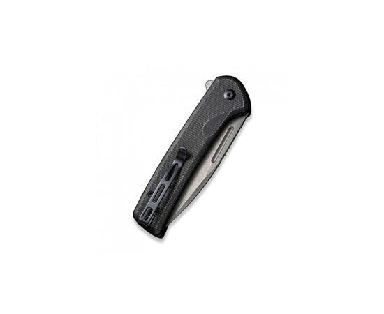 Нож Civivi Conspirator Stonewash Black Micarta (C21006-1), изображение 5 Нож Civivi Conspirator Stonewash Black Micarta (C21006-1), изображение 5